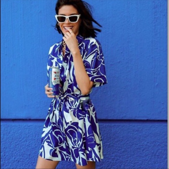 Zara Dresses & Skirts - Zara printed shirt dress